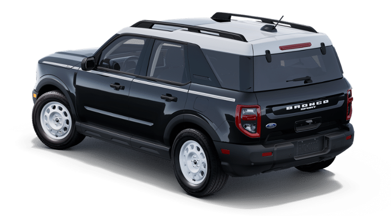 2025 Shadow Black Ford Bronco Sport Heritage 4X4 SUV